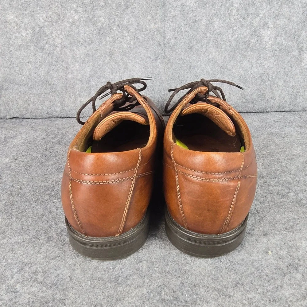 Florsheim Oxford Mens Brown Cap Toe Comfortech Ortholite Dress Shoes